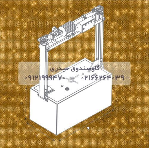 گاوصندوق آسانسوری گنجینه مخصوص طلافروشی با شیشه های ضدگلوله