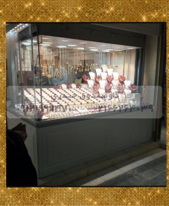 گاوصندوق آسانسوری گنجینه مخصوص طلافروشی با شیشه های ضدگلوله
